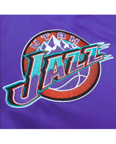 Mitchell & Ness - NFL Utah Jazz Heavyweight Satin Jacket - Purple