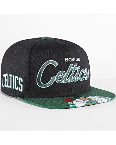 Mitchell & Ness - Big Mouth Boston Celtics Snapback - Black