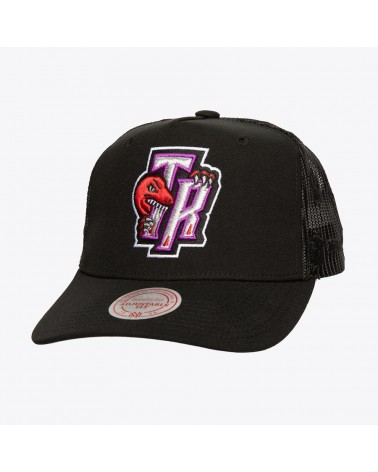 Mitchell & Ness - Monogram Toronto Raptors Trucker Cap - Black