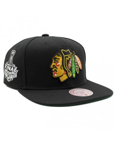 Mitchell & Ness - NHL Top Chicago Blackhawks Snapback - Black