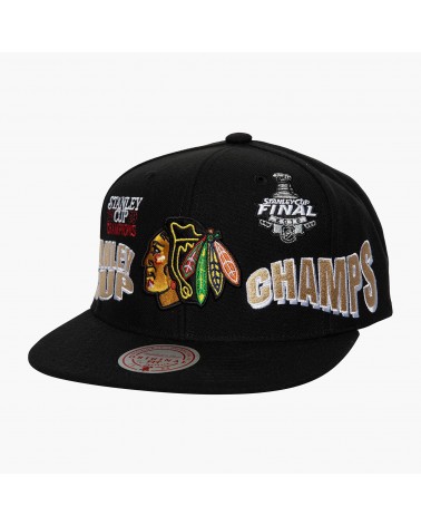 Mitchell & Ness - World Champs Chicago Blackhawks Snapback - Black