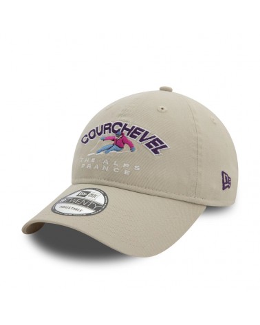 New Era - Washed  Courchevel Ski Light Beige 9TWENTY Adjustable Cap - Light Beige