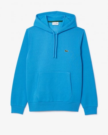 Lacoste - Small Logo Hoodie - Blue