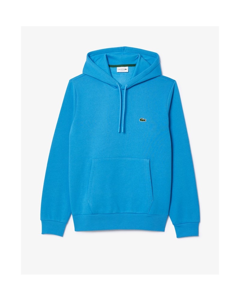 Lacoste - Small Logo Hoodie - Blue