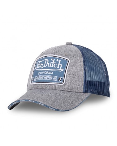 Von Dutch - Mixgrey Truckercap - Grey/Blue