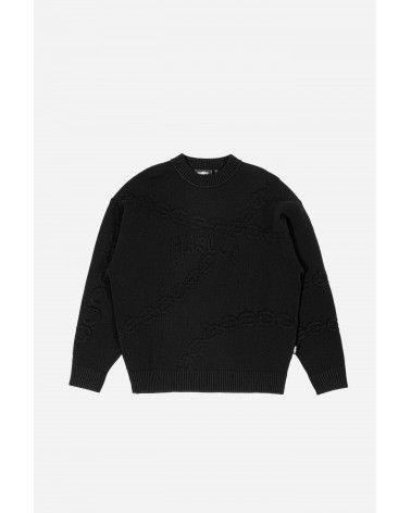 Wasted Paris - Chrome Pull Sweater - Black