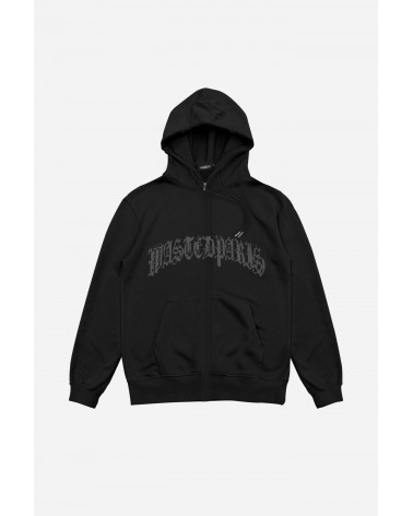 Wasted Paris - Chrome Zip Hoodie - Black