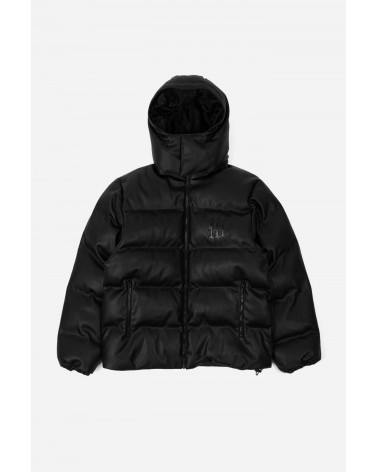 Wasted Paris - Kingdom Hooded Puffer Jacket - Black