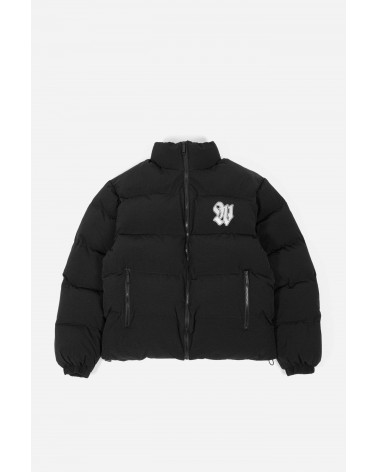 Wasted Paris - Lethal Nylon Puffer Jacket - Black