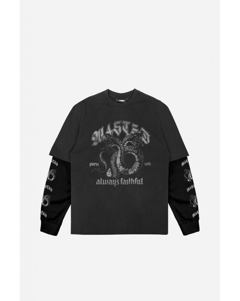 Wasted Paris - Lethal T-Shirt Age Long Sleeve - Black