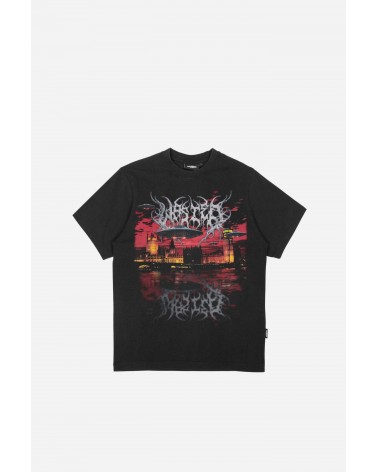 Wasted Paris - Skylab T-shirt - Faded Black