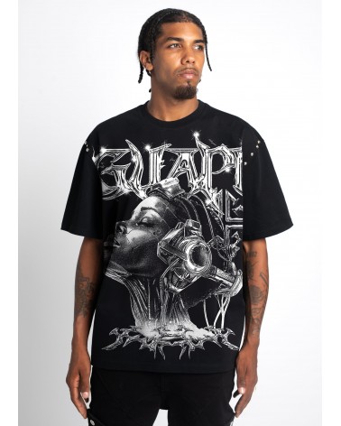 Guapi Clothing - Obsidian Cyborg Tee - Black