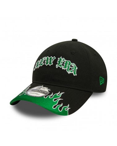 New Era - New Era Race Flame 9Twenty Cap - Black / Green