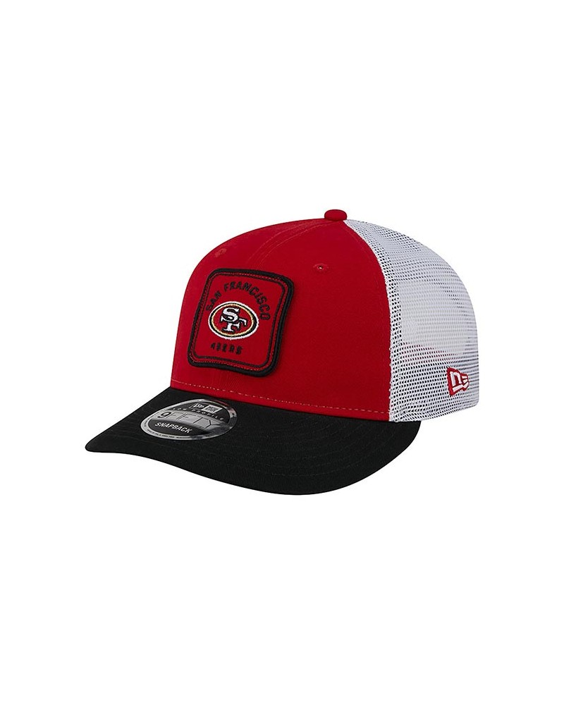 New Era - San Francisco 49Ers NFL Patch Low Profile 9Fifty Snapback- Red