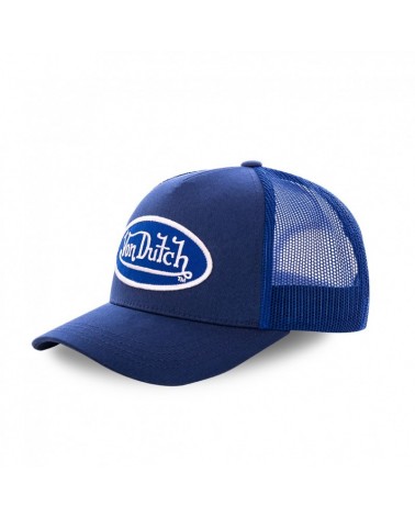 Von Dutch - Baseball Cap In Dark Blue - Dark Blue