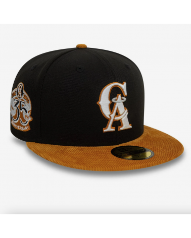 New Era - LA Angels Contrast Cord 59FIFTY Fitted Cap - Black