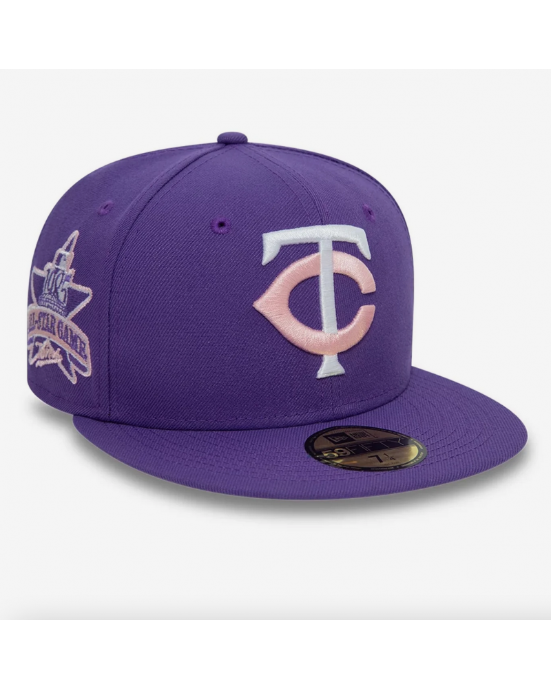 New Era - Minnesota Twins MLB Purple Success 59FIFTY Fitted Cap - Purple