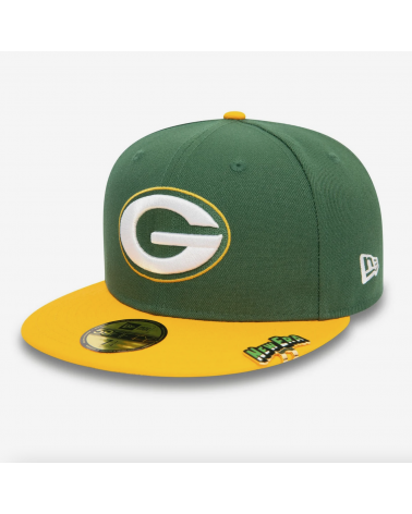 New Era - Green Bay Packers NFL Pin Pack 59FIFTY Fitted Cap - Dark Green