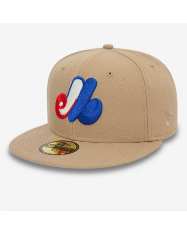 New Era - Montreal Expos Cooperstown 59FIFTY Fitted Cap - Beige