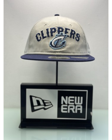 New Era - Columbus Clippers MiLB Two Tone Retro Crown 9FIFTY Strapback Cap - Light Beige