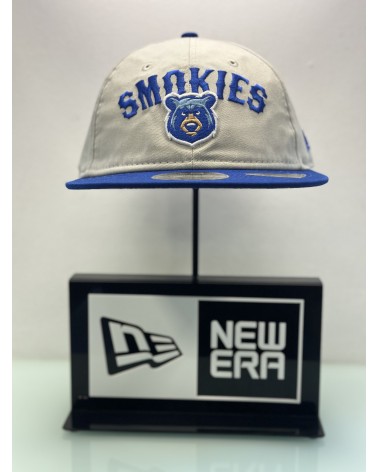 New Era - Tennessee Smokies MiLB Two Tone Retro Crown 9FIFTY Strapback Cap - Light Beige