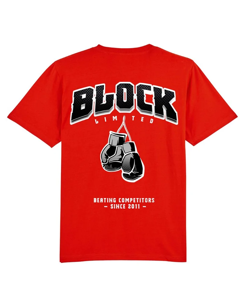 Block Limited - Boxing Tshirt - Red | blockshops