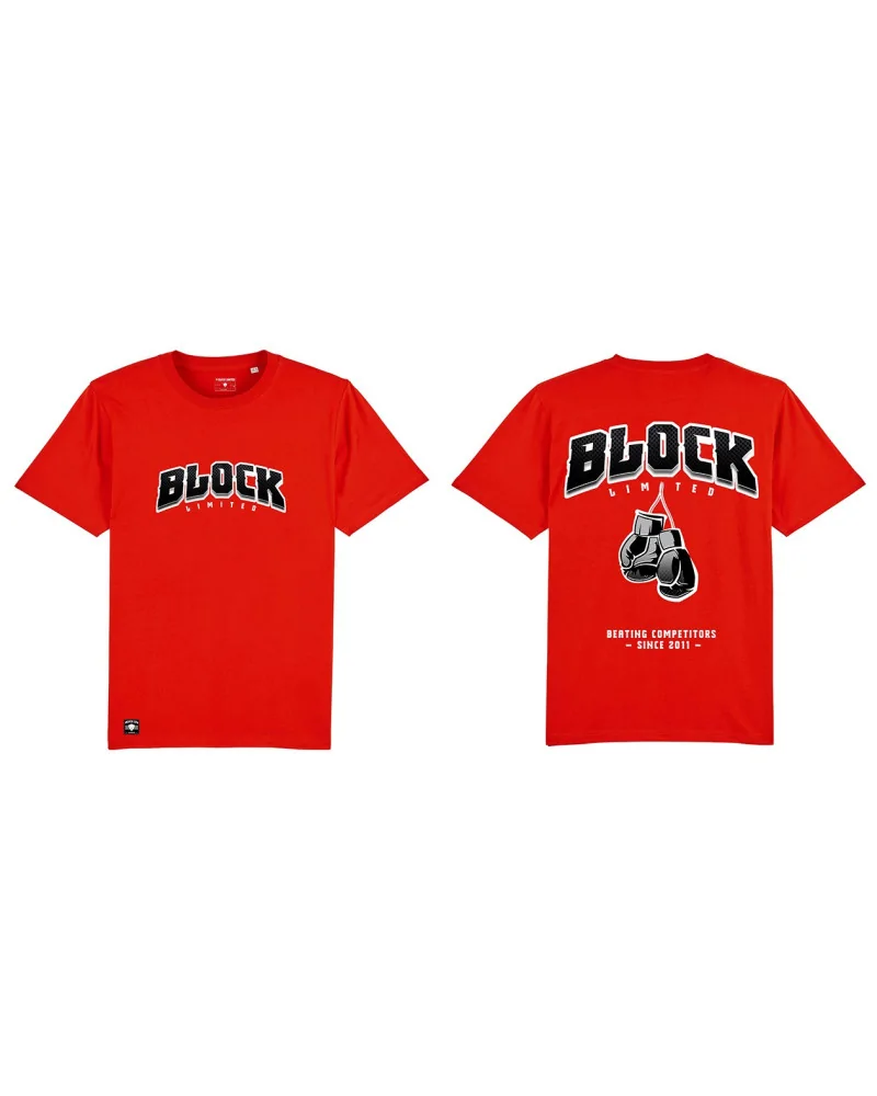 Block Limited - Boxing Tshirt - Red | blockshops