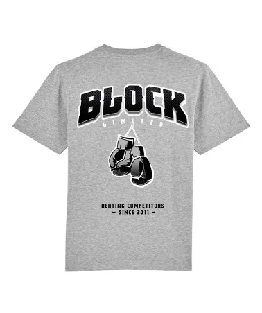 Block Limited - Boxing Tshirt - Heather Grey | blockshops