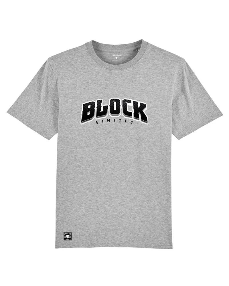Block Limited - Boxing Tshirt - Heather Grey | blockshops