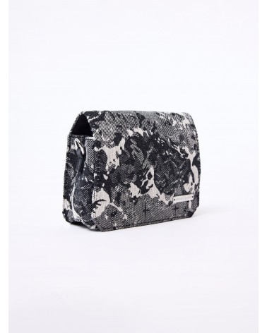 Project X Paris - Small Abstract Shoulder Bag - Black