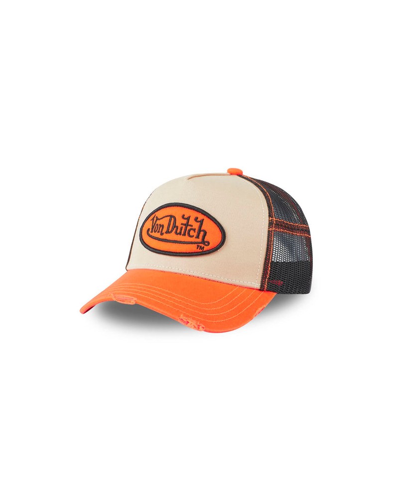 Von Dutch - SUM/ORA Trucker Cap - Orange / Black