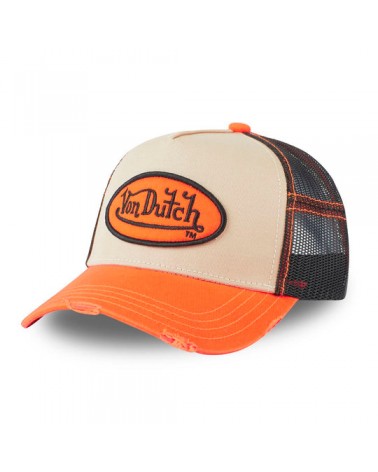 Von Dutch - SUM/ORA Trucker Cap - Orange / Black