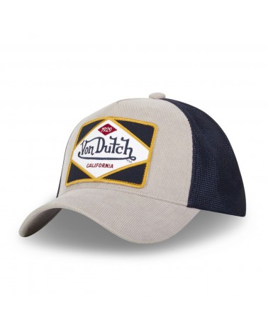 Von Dutch - 1929 Vintage Patch Trucker Cap - Grey / Navy