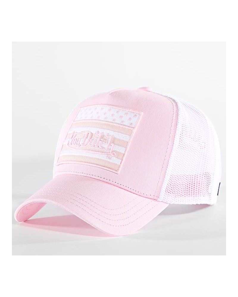 Von Dutch - Flag Trucker Cap - Pink