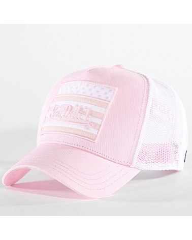 Von Dutch - Flag Trucker Cap - Pink