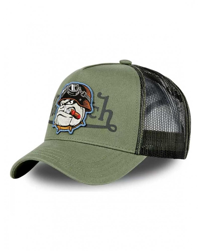 Von Dutch - Bull Dog Trucker Cap - Olive