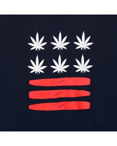Cayler And Sons - Budz n Blunts Crewneck - Navy / Red / White