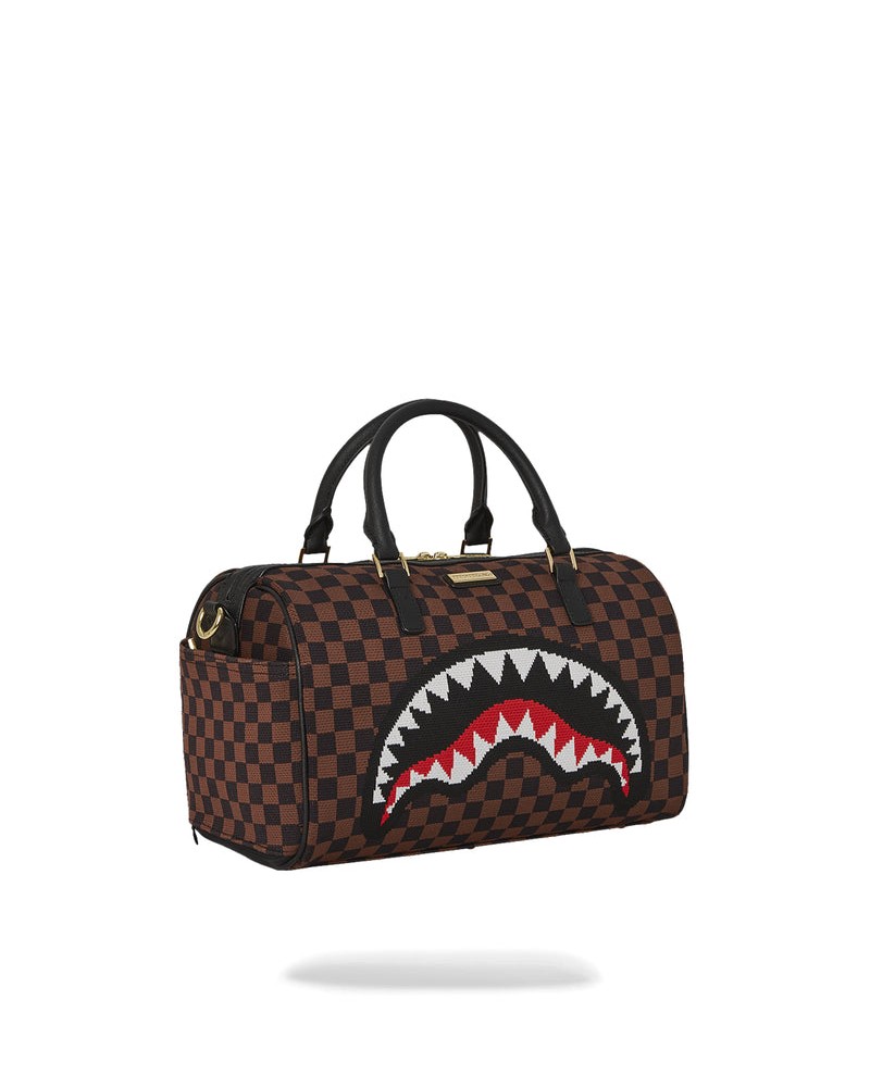 Sprayground - Knit Sharks In Paris 2.0 Mini Duffle - Brown