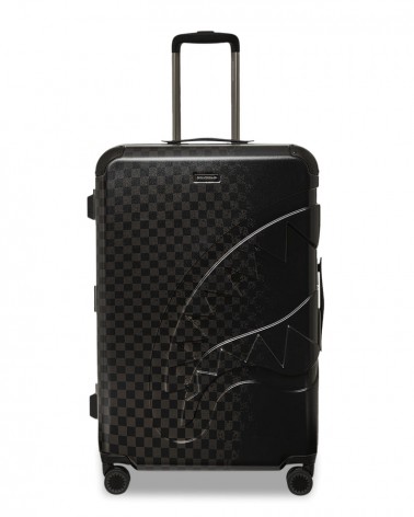 Sprayground - Half Spritz Check Carry On Luggage - Black / Grey