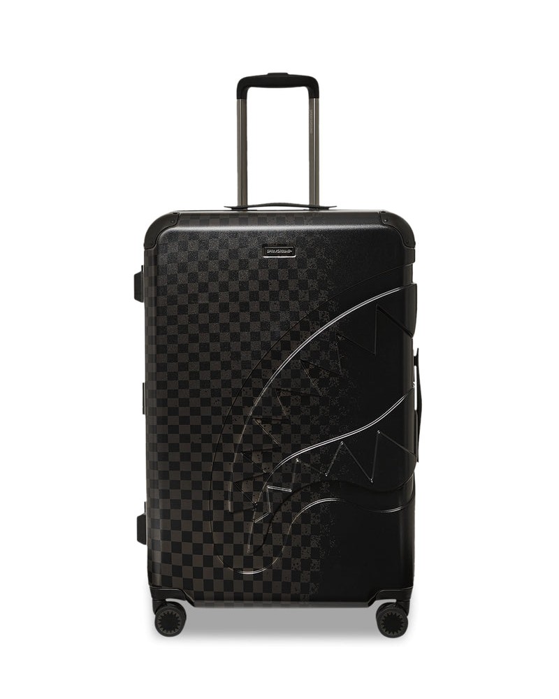 Sprayground - Half Spritz Check Carry On Luggage - Black / Grey