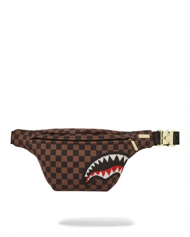 Sprayground - Knit Sharks In Paris 2.0 Savvy Crossbody - Brown