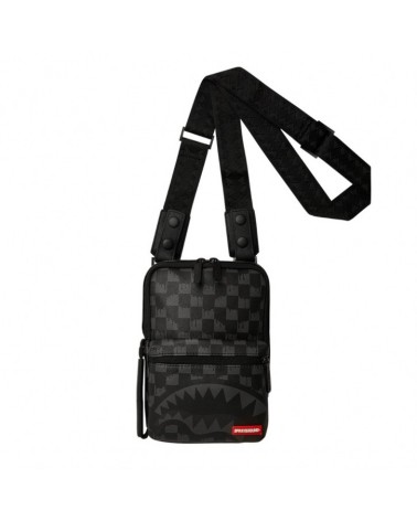 Sprayground - Hangover Drip Check Sling Bag - Black