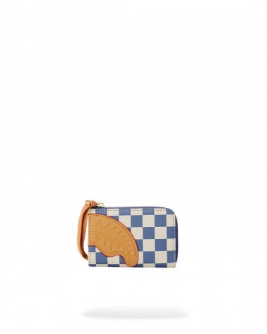 Sprayground - Letter Checker Wallet - Blue