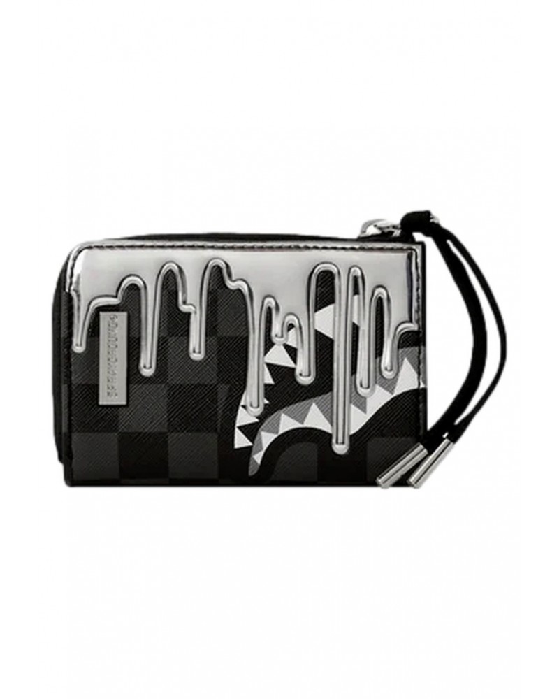 Sprayground - Metallic Drips Wallet - Black