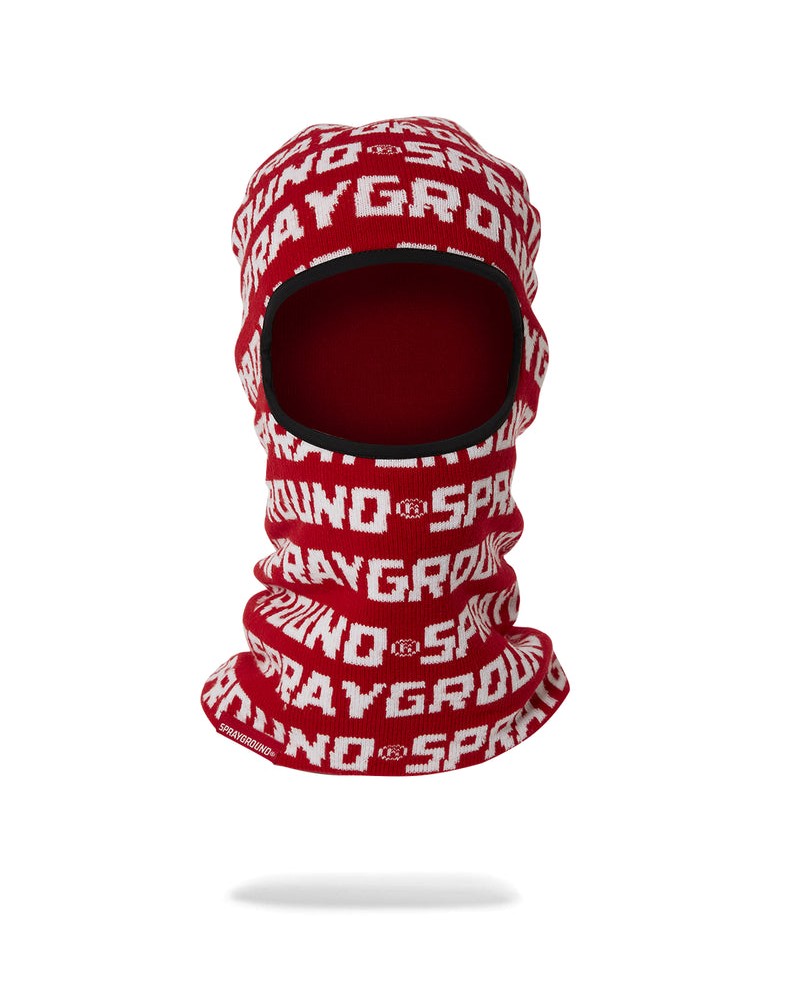 Sprayground - Sprayground Logo Ski Mask - Red