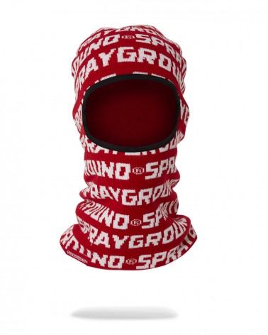 Sprayground - Sprayground Logo Ski Mask - Red