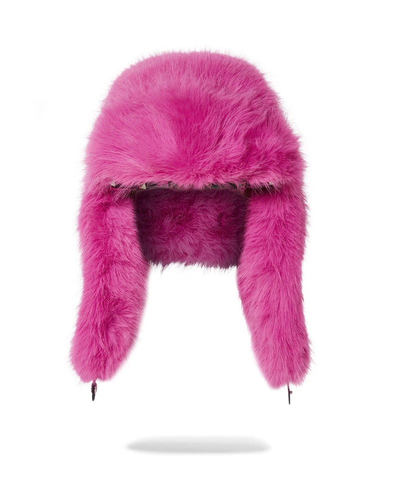 Sprayground - A.I Fur Trapper Hat - Pink