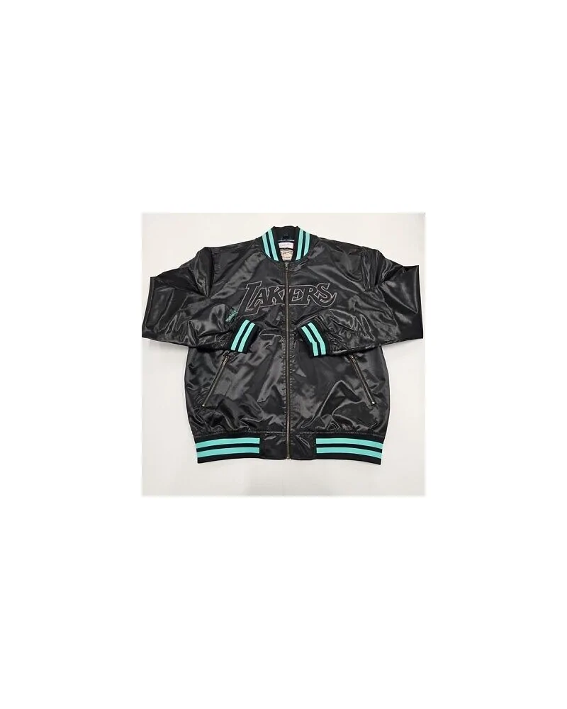 Mitchell & Ness - NBA L.A Lakers Stateside Pastel Print Satin Jacke...