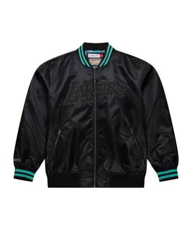 Mitchell & Ness - NBA L.A Lakers Stateside Pastel Print Satin Jacke...