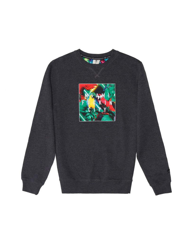 Cayler And Sons - Miami Crewneck - Grey Heather/Mc